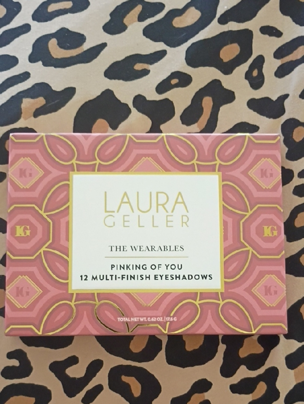 Laura Geller Pinking of You Eyeshadow Palette - Pink & Gold Packaging